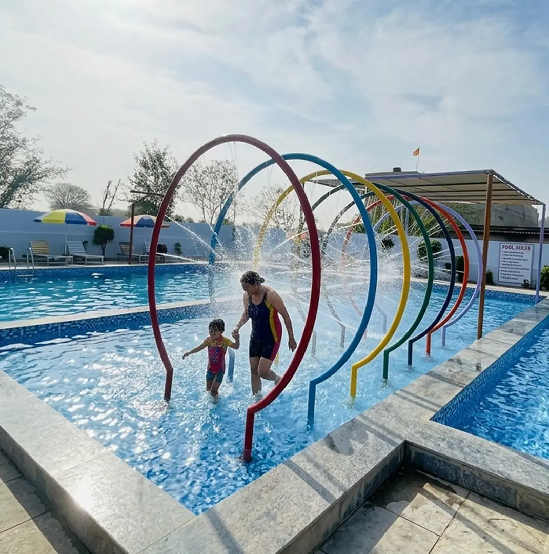 High-Speed Body Slide at SJ Water Park Narnaul